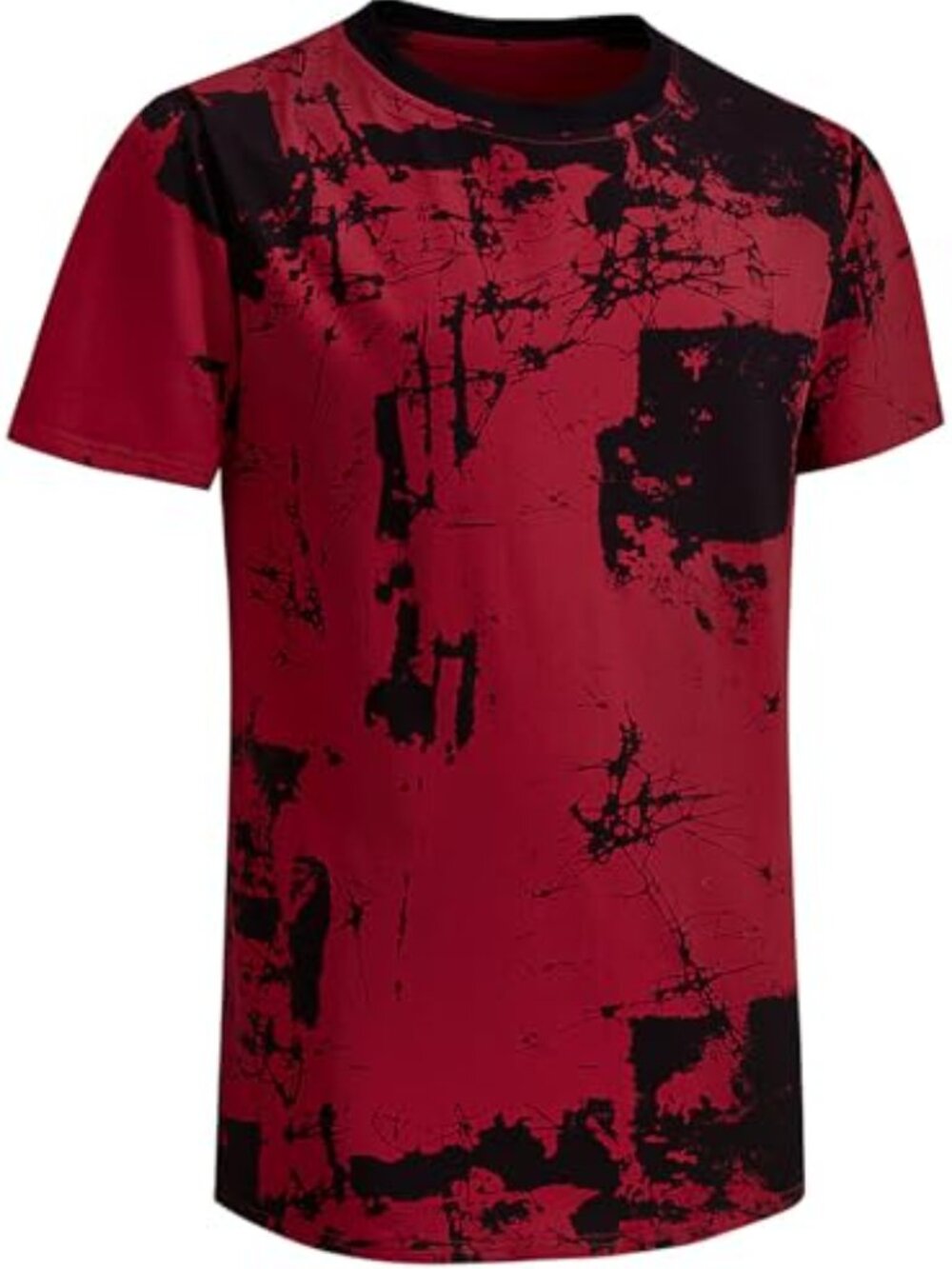 ๐ Mens Graphic T-Shirts Cotton Hip Hop Cool Tshirt Fashion Casual Tees Tops - Picture 3 of 4